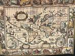 Historische Gobelin – wereldkaart naar Willem Blaeu -, Antiek en Kunst