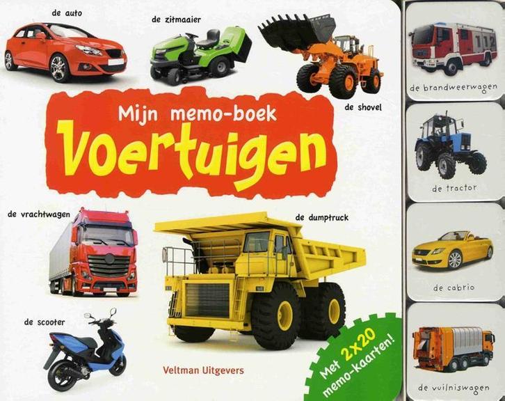 Mijn memoboek: voertuigen 9789048311934, Boeken, Kinderboeken | Baby's en Peuters, Gelezen, Verzenden