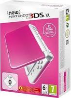 New Nintendo 3DS XL Roze/Wit in Doos (Nette Staat & Krasv..., Games en Spelcomputers, Spelcomputers | Nintendo 2DS en 3DS, Ophalen of Verzenden