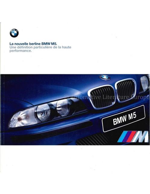 1998 BMW M5 BROCHURE FRANS, Livres, Autos | Brochures & Magazines