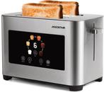 Broodrooster - Toaster - 2 sleuven - 850W - Zilver - Aigosta, Elektronische apparatuur, Verzenden, Nieuw