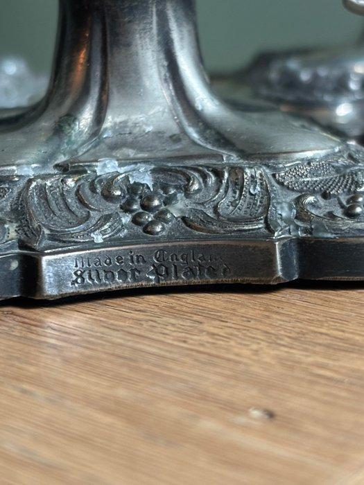 sheffield - Kaarsenhouder (3) - sterling - Klassiek, Antiek en Kunst, Curiosa en Brocante
