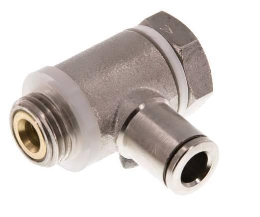 Vanne de régulation de débit Coude 6 mm - G1/4 Banjo à vis, Doe-het-zelf en Bouw, Gereedschap | Overige machines, Verzenden