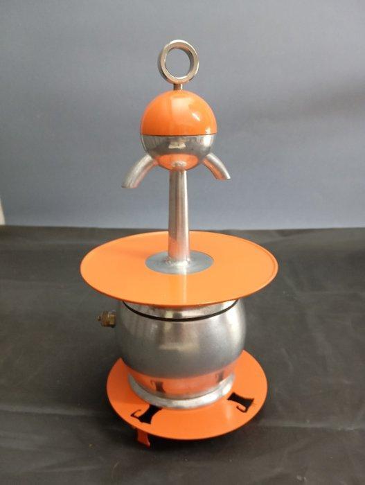 Koffiepot (3) - Aluminium, Staal - Koffiezetapparaat rust,, Antiek en Kunst, Antiek | Wandborden en Tegels