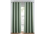Veiling - 2x Levivo gordijn - groen - 135x 245cm, Huis en Inrichting, Nieuw