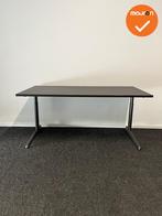 Ahrend 500 - Handmatig verstelbaar bureau - 160x80cm - Weng, Werkplek, Ophalen of Verzenden, Gebruikt, Bureau