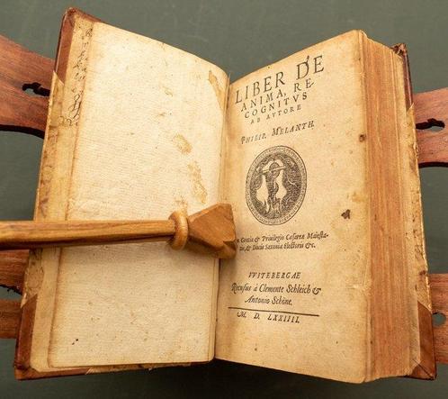 Philipp Melanchthon - Liber de anima recognitus ab autore, Antiquités & Art, Antiquités | Livres & Manuscrits