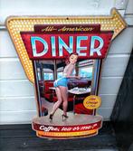 Wanddecoratie - Europa - Muurplaat diner in de VS