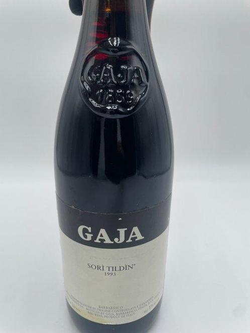 1993 Gaja Sori Tildin - Barbaresco - 1 Fles (0,75 liter), Verzamelen, Wijnen