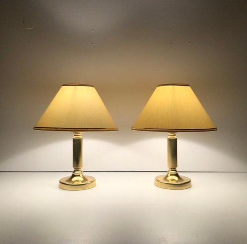 Lampe de table (2) - Laiton, Huis en Inrichting, Overige Huis en Inrichting