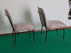 Stoel - IJzer - Twee vintage stoelen