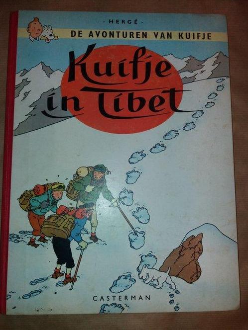 Tintin 19 - Kuifje in Tibet - 1 Album - Eerste druk - 1960, Boeken, Stripverhalen