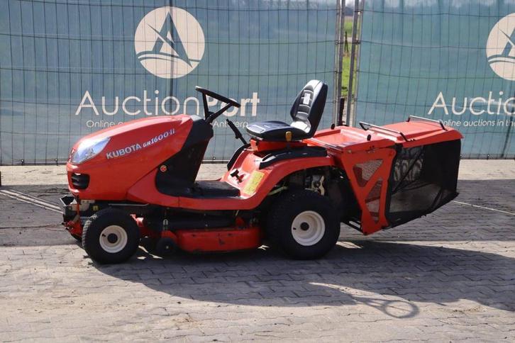 Veiling: Zitmaaier Kubota GR1600-II Diesel 14pk 2008, Tuin en Terras, Zitmaaiers, Ophalen