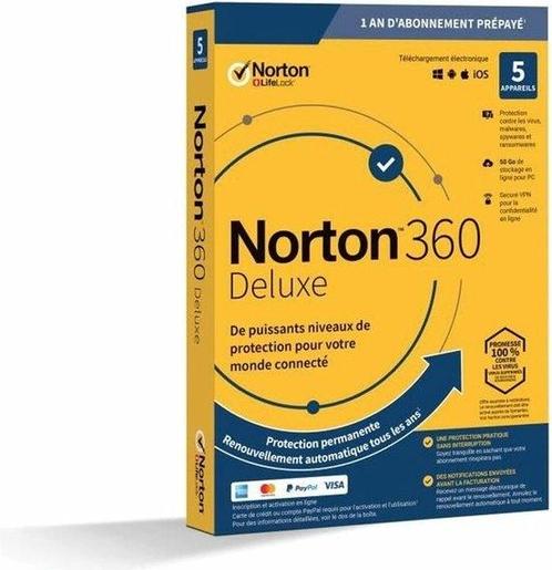 Antivirus Norton 360 Deluxe op Overig, Computers en Software, Antivirus- en Beveiligingssoftware, Verzenden