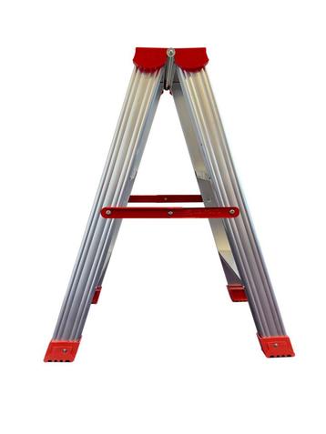 Compacte Aluminium Huishoudtrap - 2x3 Treden - 75 cm - Ve..., Ophalen of Verzenden, Trap