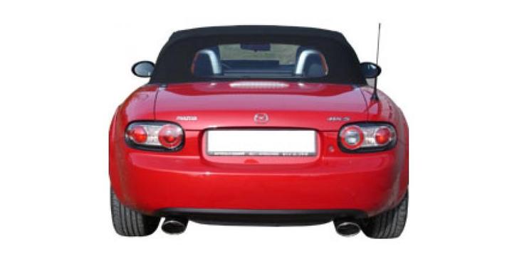 FOX Mazda MX5 type NC einddemper uitgang rechts/links - 115x, Auto-onderdelen, Uitlaatsystemen, Nieuw, Verzenden