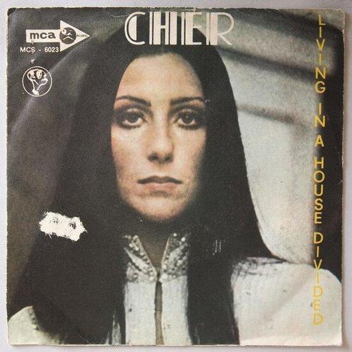 Cher - Living in a house divided - Single, Cd's en Dvd's, Vinyl Singles, Single, Gebruikt, 7 inch, Pop