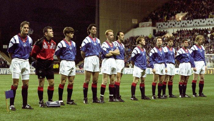 Rangers Glasgow - Britse competitie - 1992 - Voetbalshirt, Verzamelen, Overige Verzamelen
