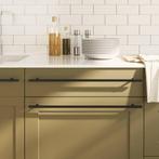 vidaXL Handvatten 5 st 480 mm roestvrij staal zwart, Verzenden