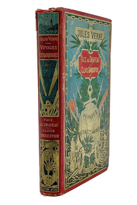 Jules Verne - Face au Drapeau / Clovis Dardentor - 1896, Antiek en Kunst, Antiek | Boeken en Manuscripten