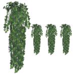 vidaXL Buissons artificiels de lierre 4 pcs Vert 90 cm, Maison & Meubles, Neuf, Verzenden