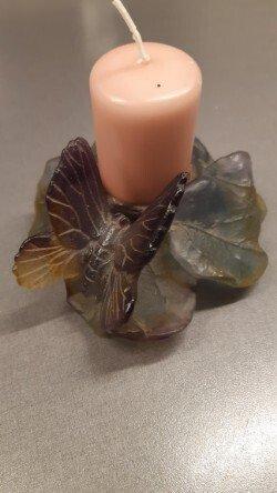 Daum - Chandelier - Pate de verre, Antiek en Kunst, Antiek | Glaswerk en Kristal