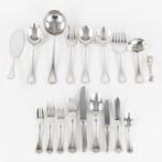 Christofle, Malmaison, een 116-delig verzilverd bestek.