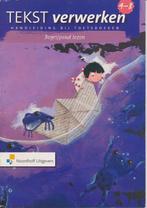 Tekstverwerken versie 2 begrijpend lezen Handboek bij toets, Verzenden, Nieuw