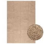 vidaXL Vloerkleed ZIZUR binnen en buiten 140x200 cm jute, Huis en Inrichting, Stoffering | Tapijten en Vloerkleden, Verzenden