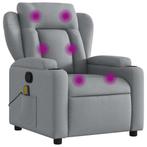 Massagestoel Lichtgrijs | Retour Deal | 30% Korting, Eenpersoons, Verzenden, Nieuw, 75 tot 100 cm