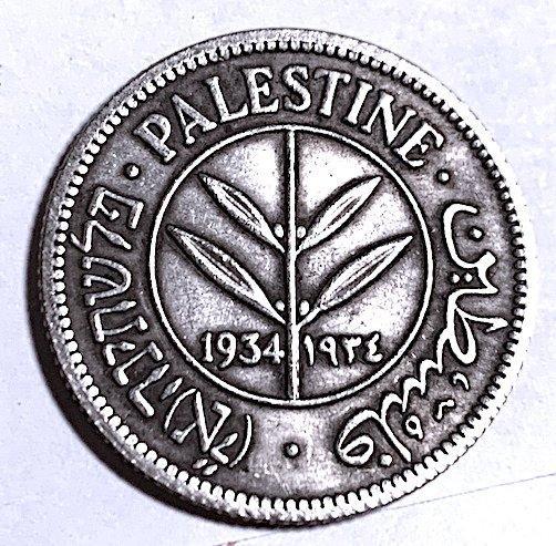 Palestina. 50 Mils 1934 (Zonder Minimumprijs), Postzegels en Munten, Munten | Europa | Niet-Euromunten
