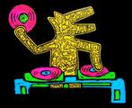 SGARRA - Keith Haring chien DJ