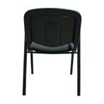 Vergaderstoel met armleuningen – Zwart Gebruikt, Ophalen of Verzenden, Nieuw in verpakking