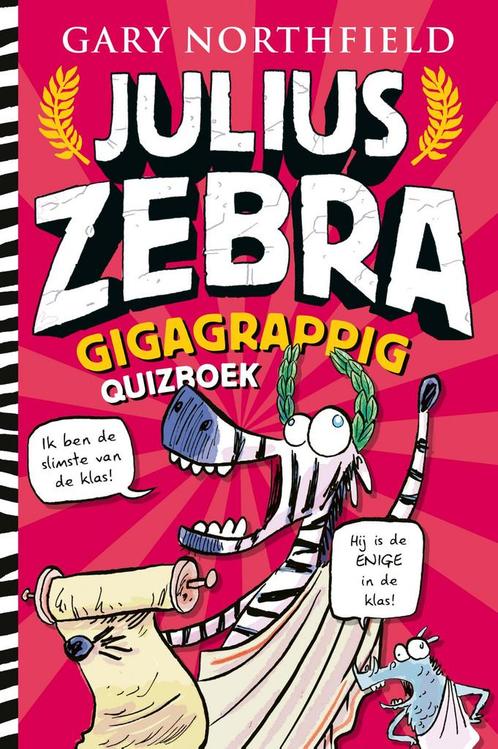 Het gigagrappige quizboek van Julius Zebra / Julius Zebra, Boeken, Overige Boeken, Zo goed als nieuw, Verzenden