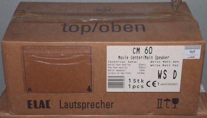 Elac - CM60 Luidsprekerset, TV, Hi-fi & Vidéo, Radios