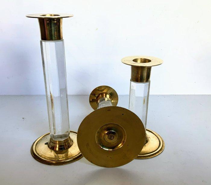 IKEA - Kandelaar - Messing, lucite - Lucite & Brass, Diversen, Kerst