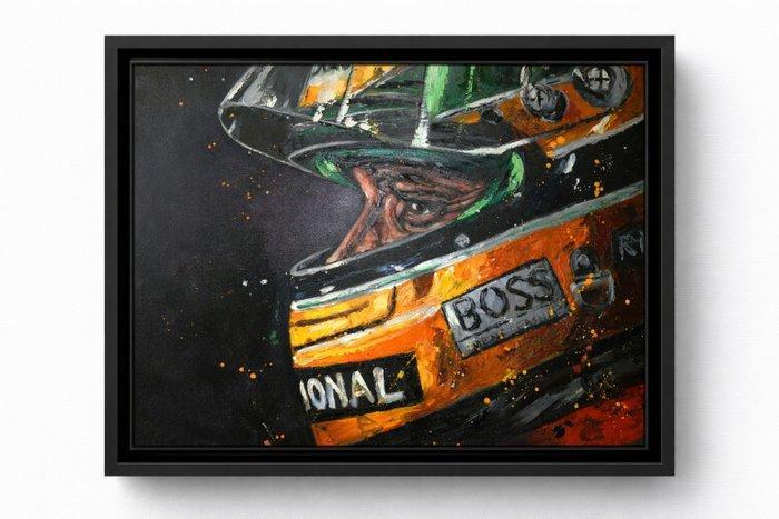 Ayrton Senna - Kunstwerk, Collections, Marques automobiles, Motos & Formules 1