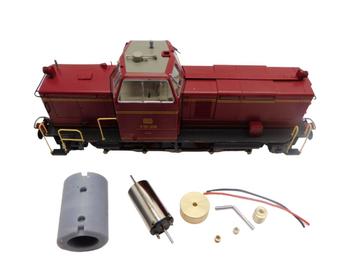 micromotor HR017C  motor ombouwset voor: Roco V36, V65, en, Verzenden, Overige typen