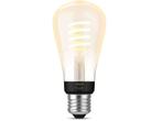 Veiling - Philips Hue gloeidraad Edison lamp ST64 warm koel, Gebruikt