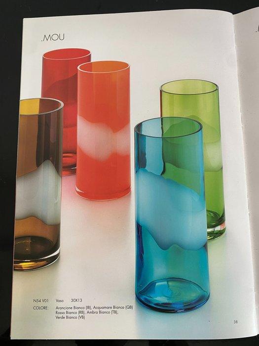 Murano.com - Carlo Nason - Vaas - MOU N54 V01 VB -, Antiek en Kunst, Antiek | Glaswerk en Kristal