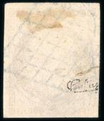 Frankrijk 1849 - 1 Fr Ceres Vermiljoen met fotocertificaat, Postzegels en Munten, Postzegels | Europa | Frankrijk, Gestempeld