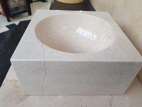 Evier massif marbre 30x30x14,5 cm liquidation stock, Doe-het-zelf en Bouw, Sanitair, Ophalen