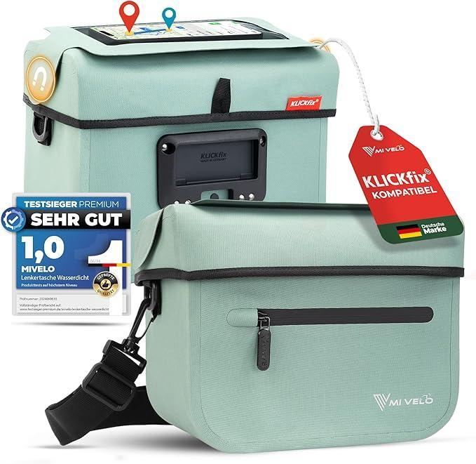 2dekans | MIVELO Stuurtas – 100% Waterdicht & Met, Fietsen en Brommers, Fietsaccessoires | Overige Fietsaccessoires, Ophalen of Verzenden