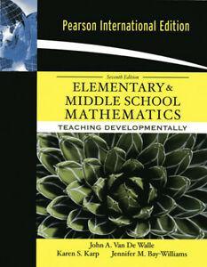 Elementary and middle school mathematics: teaching, Boeken, Overige Boeken, Gelezen, Verzenden