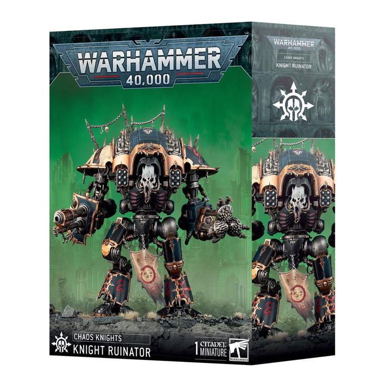 Chaos Knights Ruinator (Warhammer 40k nieuw), Hobby & Loisirs créatifs, Wargaming, Enlèvement ou Envoi