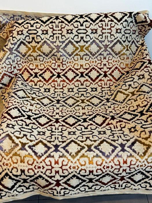 Jacquard fluwelen stof voor meubelbekleding met geometrisch, Antiek en Kunst, Antiek | Tapijten, Tafelkleden en Textiel
