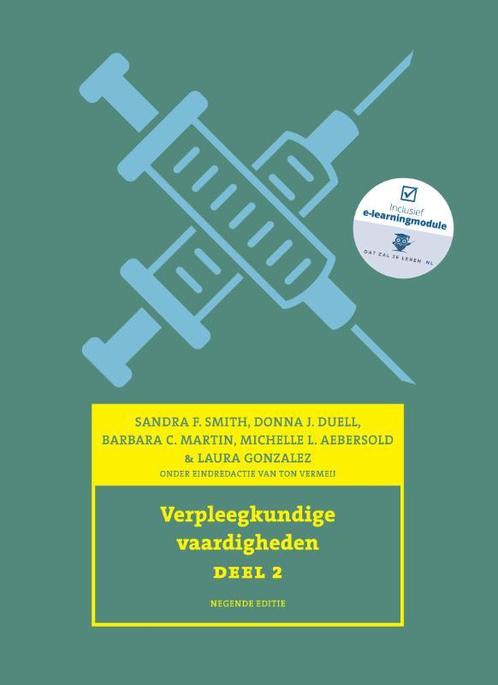Verpleegkundige vaardigheden, deel 2, 9e editie met, Livres, Livres scolaires, Envoi