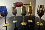 Drinkservies (6) - prachtige Venetiaanse geblazen glazen -