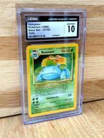 Pokémon - 1 Graded card - Venusaur #15/102 - Vintage - 1999, Hobby en Vrije tijd, Nieuw