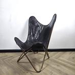 Stoel - Butterfly stoel (3107) - Leder, Metaal, Nieuw